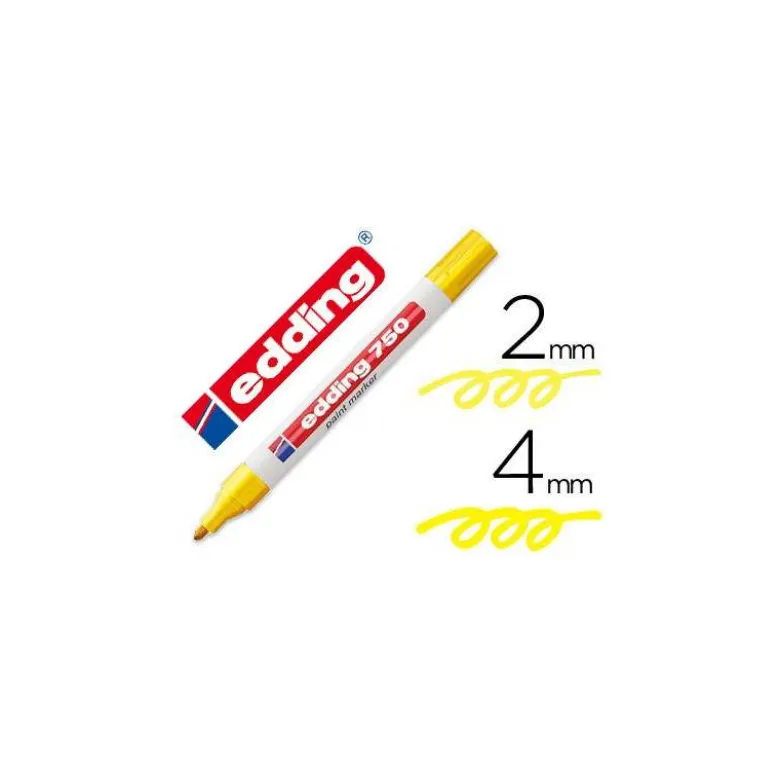 Rotulador Edding 750 color Amarillo