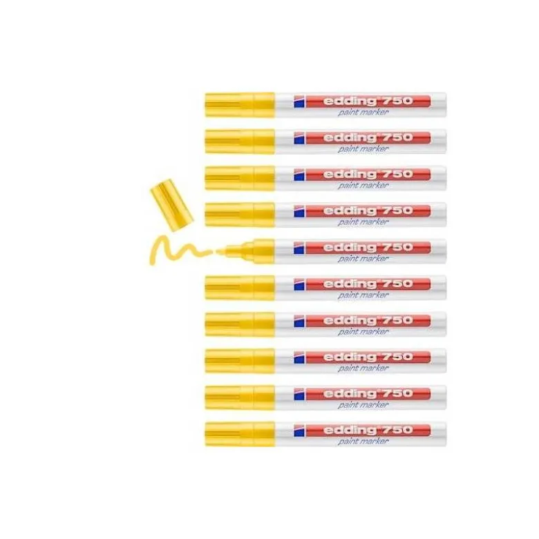 Rotulador Edding 750 color Amarillo
