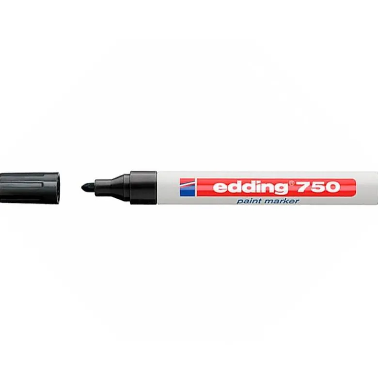 Rotulador Edding 750 color Negro
