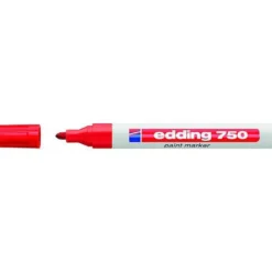 Rotulador Edding 750 color rojo