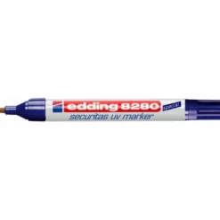 ROTULADOR EDDING MARCADOR DE SEGURIDAD VISIBLE BAJO LA LUZ ULTRAVIOLETA PUNTA REDONDA 1,5 MM