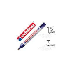 ROTULADOR EDDING MARCADOR DE SEGURIDAD VISIBLE BAJO LA LUZ ULTRAVIOLETA PUNTA REDONDA 1,5 MM