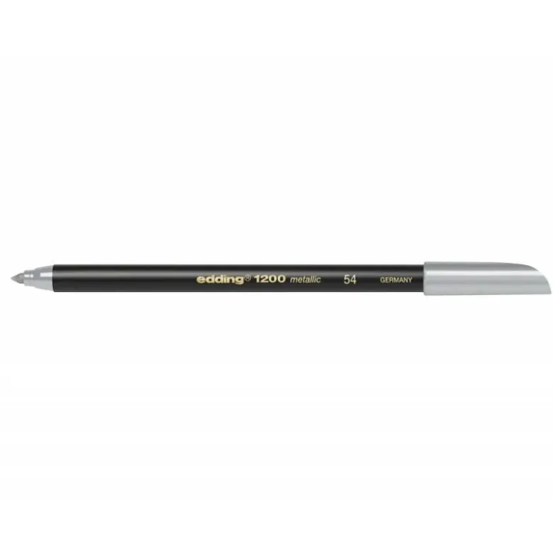 Rotulador Edding 1200 plata nº 54