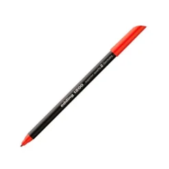 ROTULADOR EDDING PUNTA FIBRA 1200 ROJO N.2 PUNTA REDONDA 0.5 MM BLISTER DE 2 UNIDADES