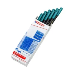 Rotulador Edding 1200 verde metalizado nº 74