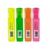 Rotuladores fluorescentes Q-Connect Bolsa 4 colores