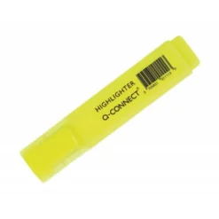 Rotuladores fluorescentes Q-Connect Bolsa 4 colores