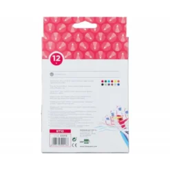 Rotuladores Liderpapel Duo Lavable Doble Punta Caja 12 Rotuladores