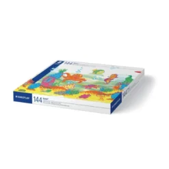 Rotuladores Staedtler Jumbo Punta Gruesa 3 mm de Colores Surtidos Caja de 144 unidades