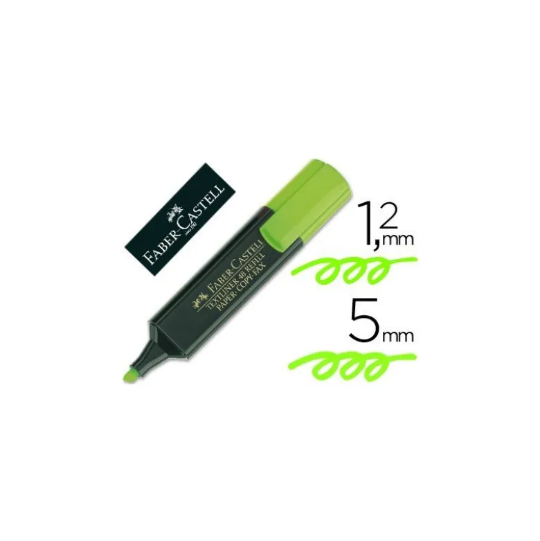 Rotulador Faber-Castell Color verde