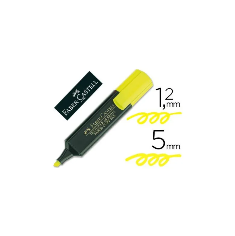 Rotulador Faber-Castell Color amarillo