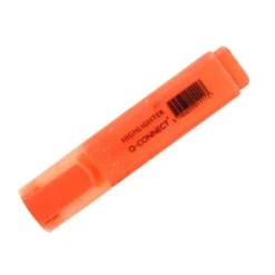 Rotulador fluorescente Q-Connect naranja