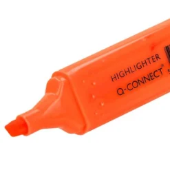 Rotulador fluorescente Q-Connect naranja