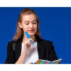 Rotulador fluorescente Q-Connect azul