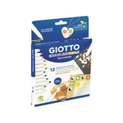 Rotulador Giotto Decor Materials Punta Gruesa caja de 12 unidades