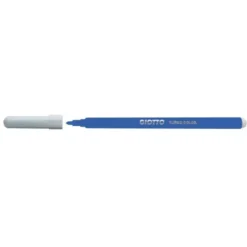 Rotulador Giotto Turbo Punta Media Lavable Color Azul Oscuro