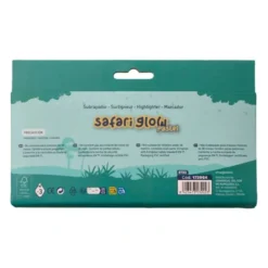 ROTULADOR IMAGINOVO FLUORESCENTE SAFARI GLOW PASTEL ANIMALES CAJA 6 UNIDADES SURTIDAS