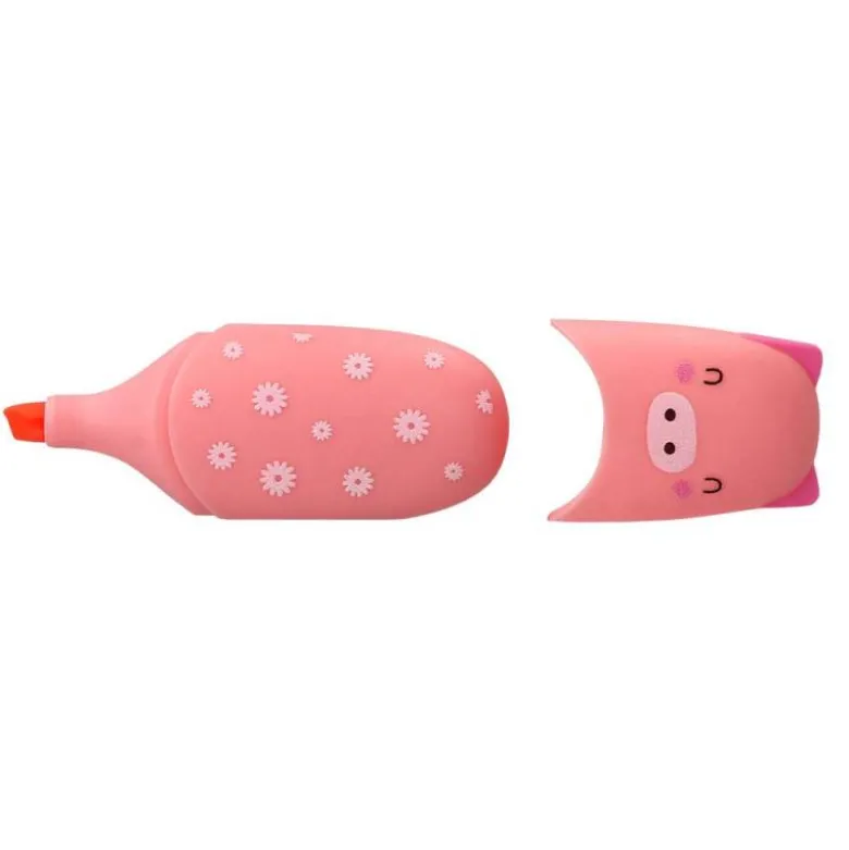ROTULADOR IMAGINOVO FLUORESCENTE SAFARI GLOW PASTEL ANIMALES CAJA 6 UNIDADES SURTIDAS