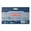 ROTULADOR IMAGINOVO FLUORESCENTE SAFARI GLOW NEON ANIMALES Y CLIP CAJA DE 6 UNIDADES SURTIDAS