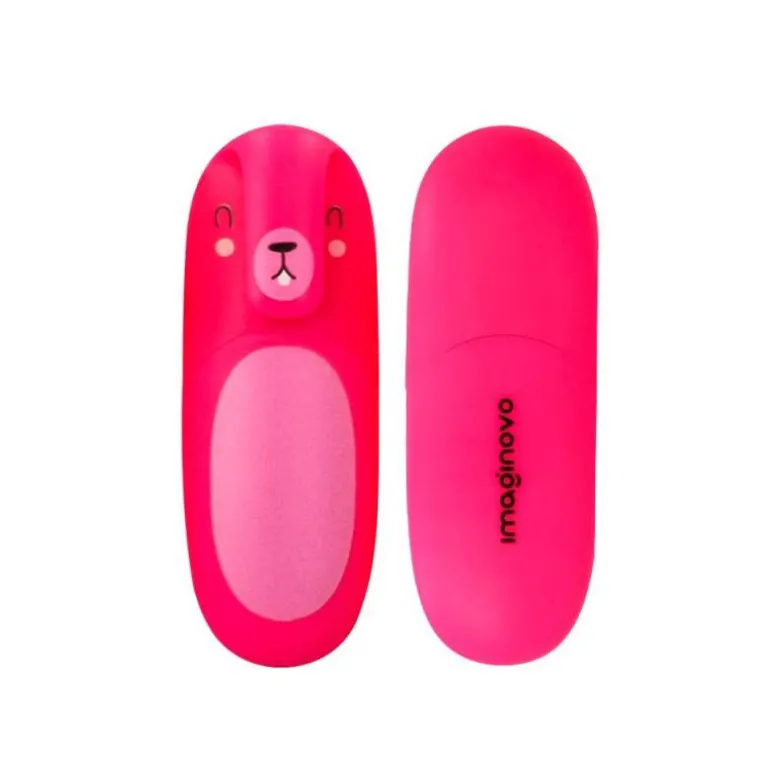 ROTULADOR IMAGINOVO FLUORESCENTE SAFARI GLOW NEON ANIMALES Y CLIP CAJA DE 6 UNIDADES SURTIDAS