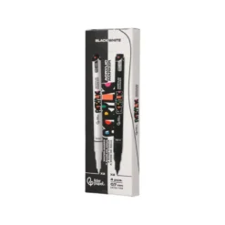 ROTULADOR LIDERPAPEL ACRYLIC BASE AGUA TODO TIPO DE SUPERFICIE PUNTA FINA 0,7 MM CAJA DE 4 PERFILADORES