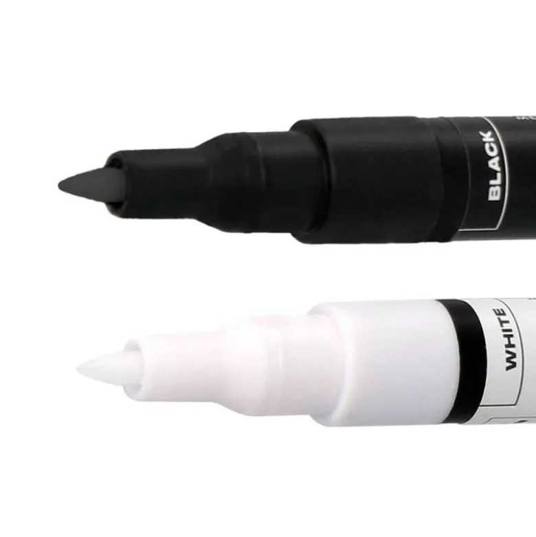 ROTULADOR LIDERPAPEL ACRYLIC BASE AGUA TODO TIPO DE SUPERFICIE PUNTA FINA 0,7 MM CAJA DE 4 PERFILADORES