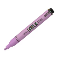 ROTULADOR LIDERPAPEL ACRYLIC BASE AGUA TODO TIPO DE SUPERFICIE PUNTA REDONDA 3 MM LILA