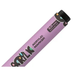 ROTULADOR LIDERPAPEL ACRYLIC BASE AGUA TODO TIPO DE SUPERFICIE PUNTA REDONDA 3 MM LILA