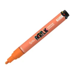 ROTULADOR LIDERPAPEL ACRYLIC BASE AGUA TODO TIPO DE SUPERFICIE PUNTA REDONDA 3 MM NARANJA