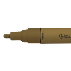 ROTULADOR LIDERPAPEL ACRYLIC BASE AGUA TODO TIPO DE SUPERFICIE PUNTA REDONDA 3 MM ORO