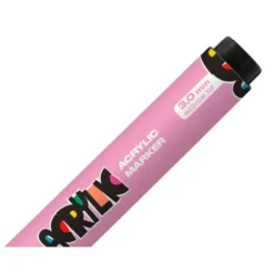ROTULADOR LIDERPAPEL ACRYLIC BASE AGUA TODO TIPO DE SUPERFICIE PUNTA REDONDA 3 MM ROSA CLARO