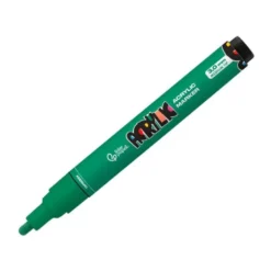 ROTULADOR LIDERPAPEL ACRYLIC BASE AGUA TODO TIPO DE SUPERFICIE PUNTA REDONDA 3 MM VERDE