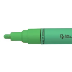 ROTULADOR LIDERPAPEL ACRYLIC BASE AGUA TODO TIPO DE SUPERFICIE PUNTA REDONDA 3 MM VERDE CLARO