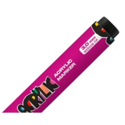 ROTULADOR LIDERPAPEL ACRYLIC BASE AGUA TODO TIPO DE SUPERFICIE PUNTA REDONDA 3 MM VIOLETA