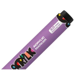 ROTULADOR LIDERPAPEL ACRYLIC BASE AGUA TODO TIPO DE SUPERFICIE PUNTA REDONDA 3 MM MALVA