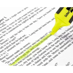 Rotulador Liderpapel mini amarillo