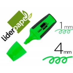Rotulador Liderpapel mini verde