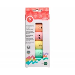 ROTULADOR LIDERPAPEL 1/4 MM MINI FLUORESCENTE PASTEL COLORES SURTIDOS