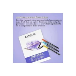 Rotulador Lyra Duo Aqua Brush Art Pen doble punta fina y pincel Caja 24 unidades