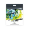 Rotulador Lyra Duo Art Pen Doble punta fina y punta pincel Caja de 36 unidades Colores Surtidos