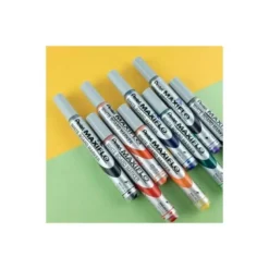 Rotulador Maxiflo Pentel negro para pizarra blanca