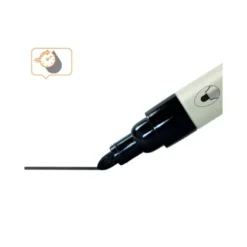 ROTULADOR NOBO PARA PIZARRA BLANCA PUNTA REDONDA 3 MM ECOLOGICO COLOR NEGRO BLISTER DE 4 UNIDADES