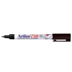 Rotulador para ropa textil Artline color negro