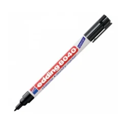 Rotulador para tela textil Edding color negro