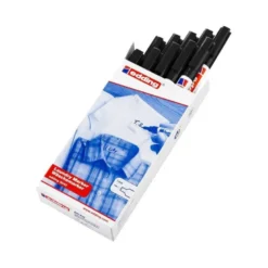 Rotulador para tela textil Edding color negro