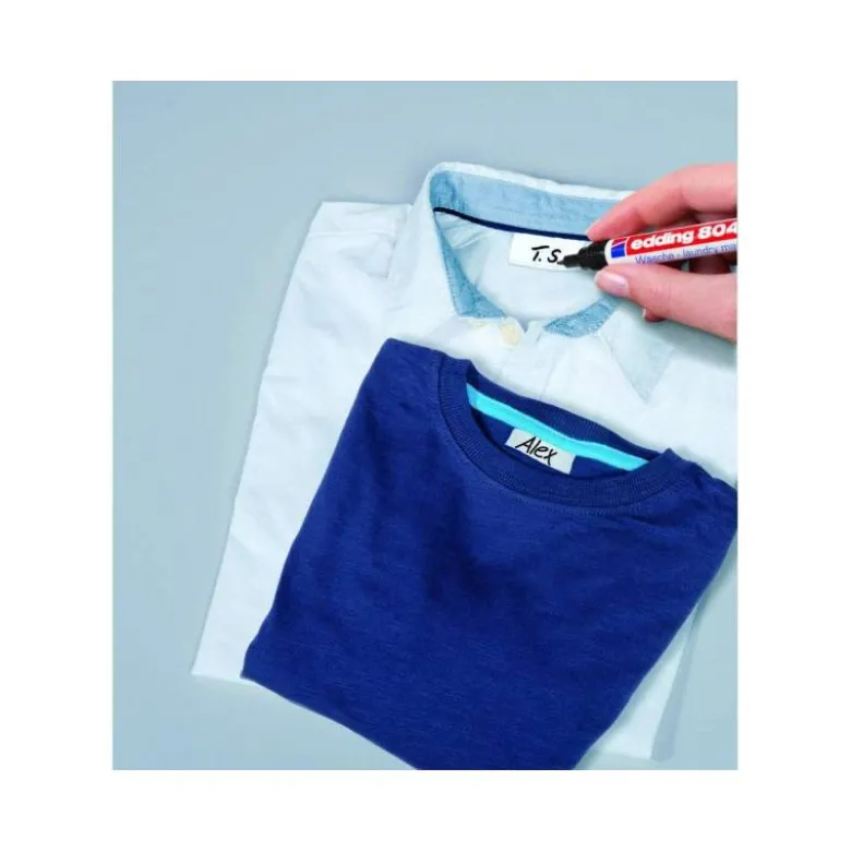 Rotulador para tela textil Edding color negro