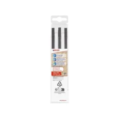 Rotulador Permanente Edding 850 Color Negro Punta Biselada