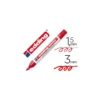 Rotulador Permanente Edding 3000 Color Rojo Punta redonda