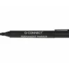 Rotulador permanente Q-Connect color negro 5mm