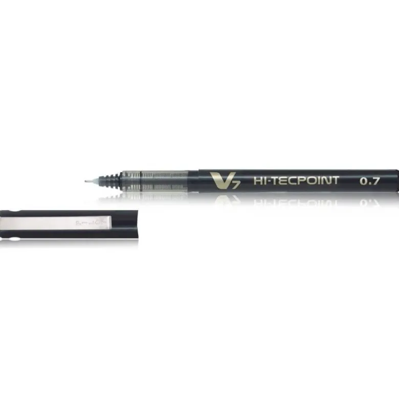 ROTULADOR PILOT PUNTA AGUJA V-7 NEGRO 0.7 MM